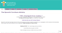 Desktop Screenshot of furnitureministry.org